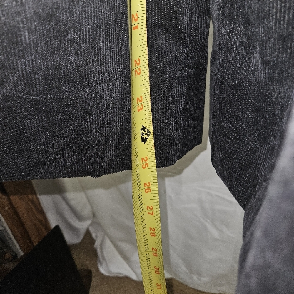 Litz New With Tags Black Corduroy Wide Leg Overalls! - Picture 4 of 9